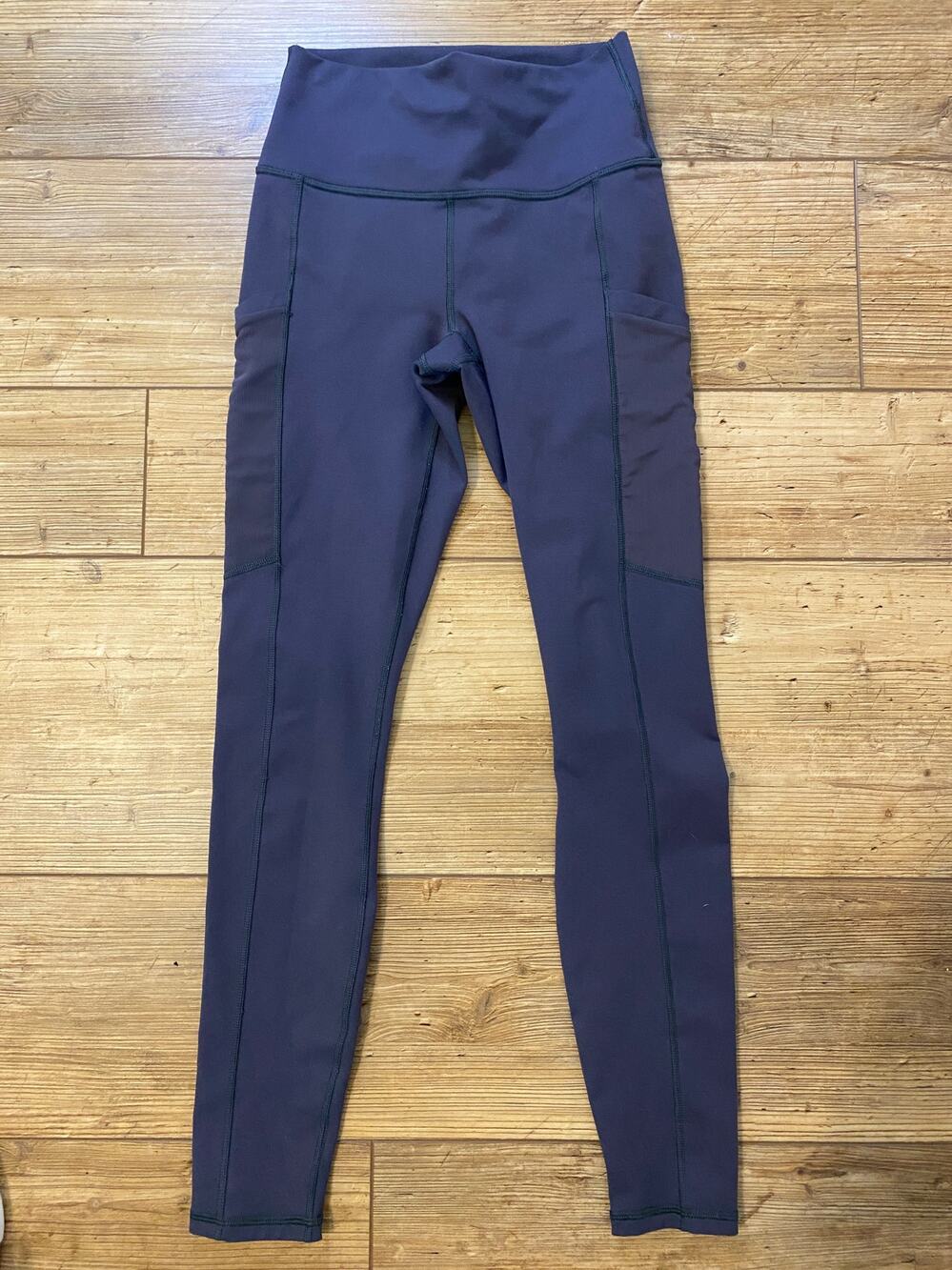 Fabletics Power Hold Charcoal Gray XS w/side Pockets
